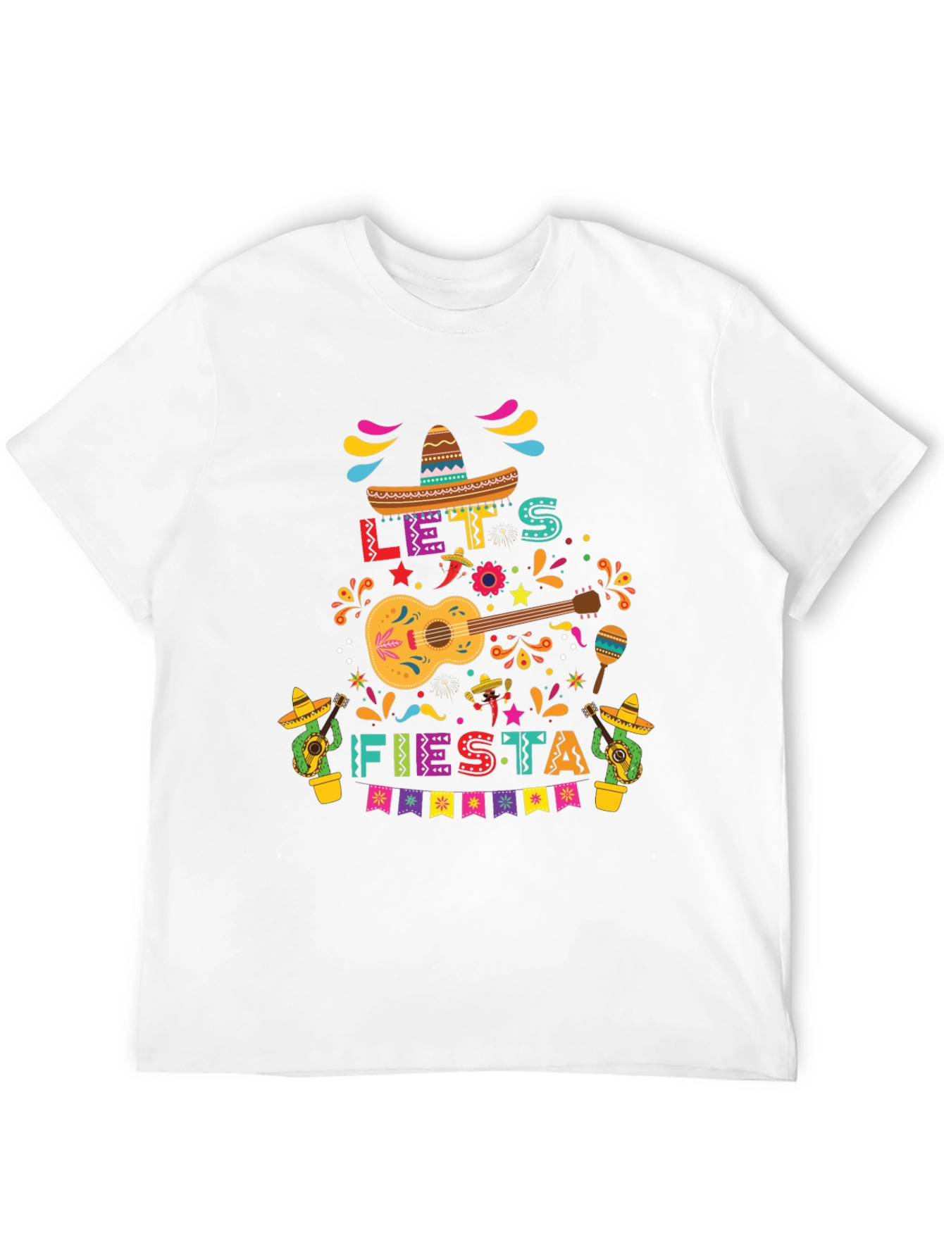 Fiesta Time Tee - Lets Fiesta Graphic T-Shirt