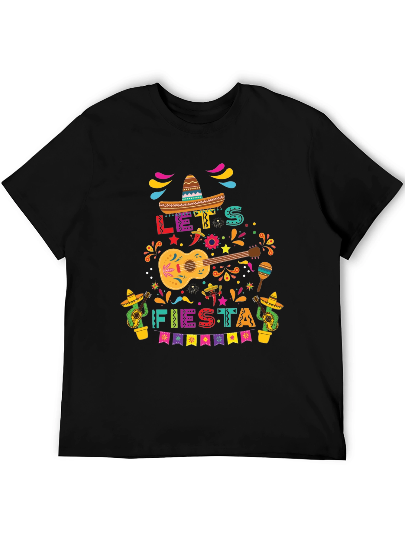 Fiesta Time Tee - Lets Fiesta Graphic T-Shirt