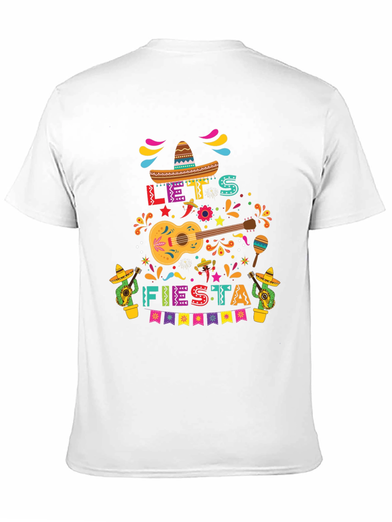 Fiesta Time Tee - Lets Fiesta Graphic T-Shirt