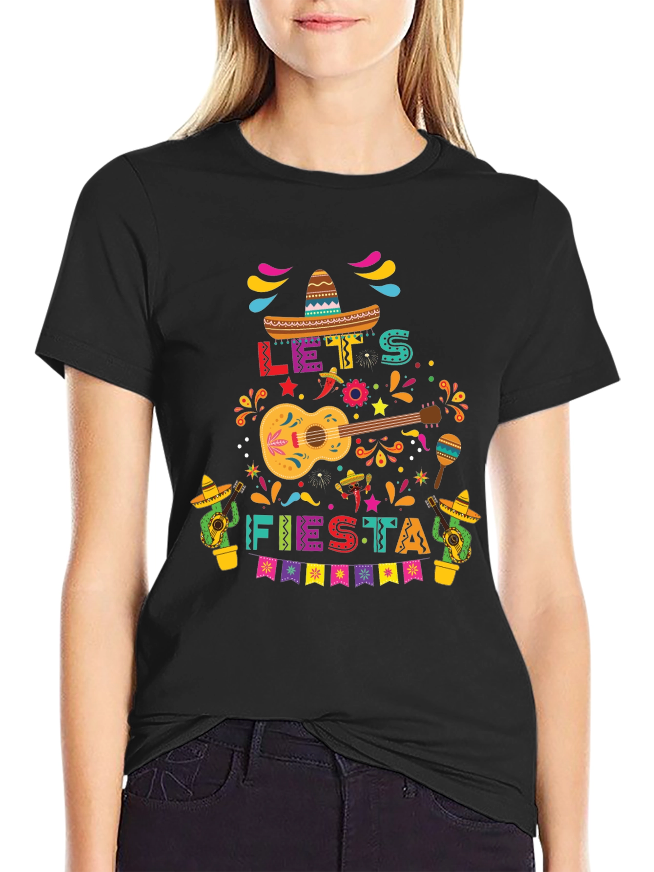 Fiesta Time Tee - Lets Fiesta Graphic T-Shirt