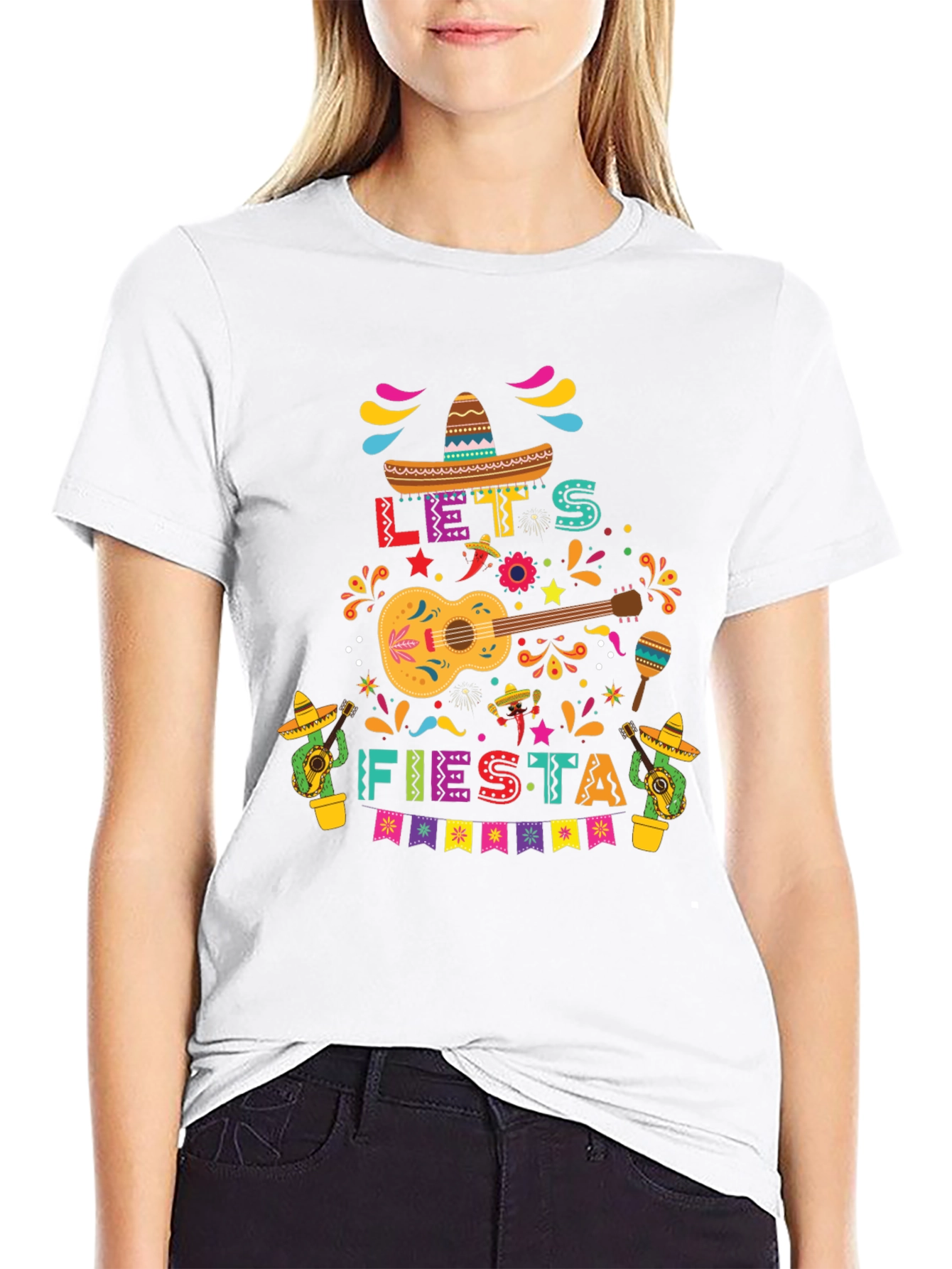 Fiesta Time Tee - Lets Fiesta Graphic T-Shirt