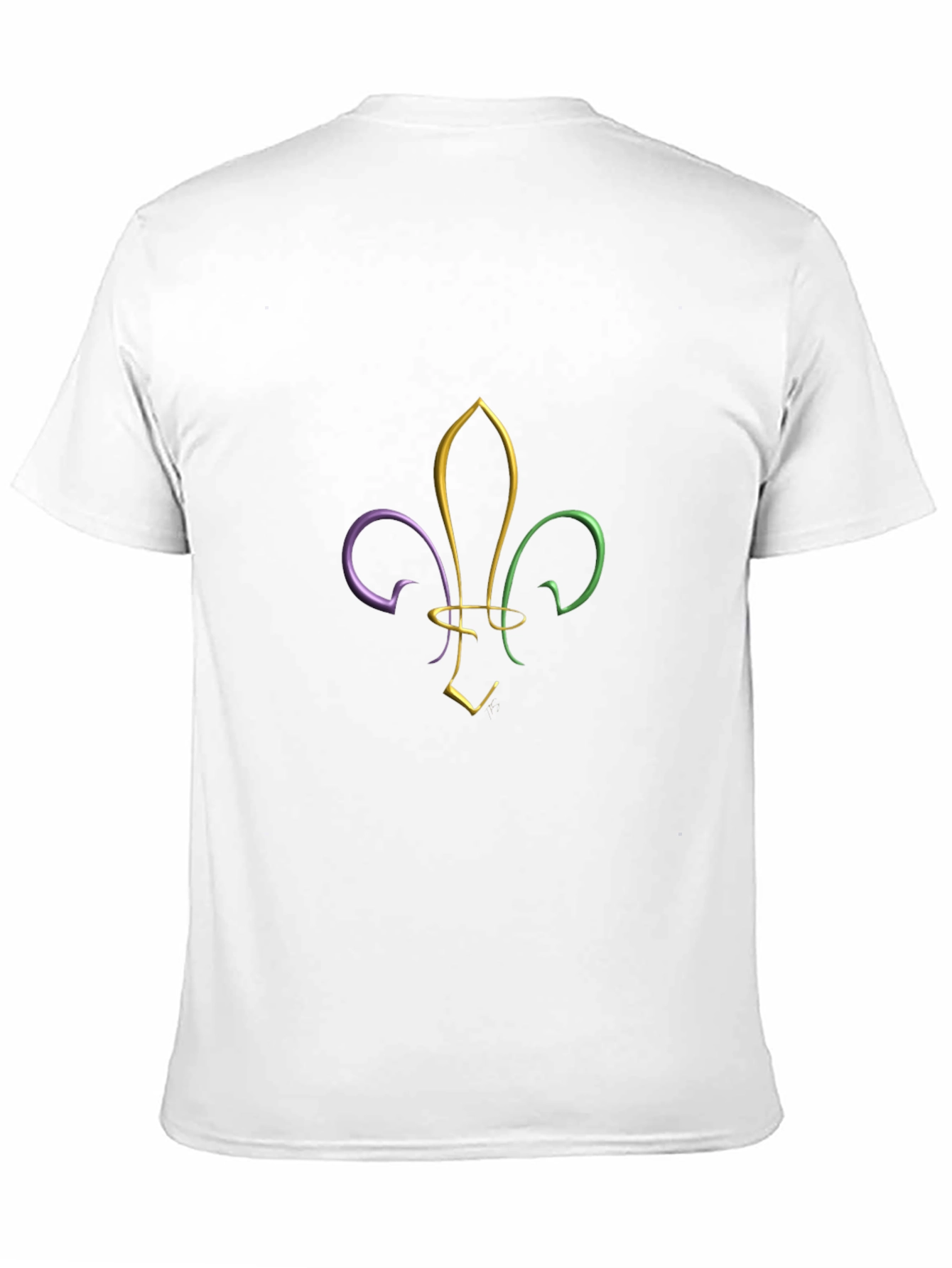 Mardi Gras Fleur-de-lis Graphic Tee