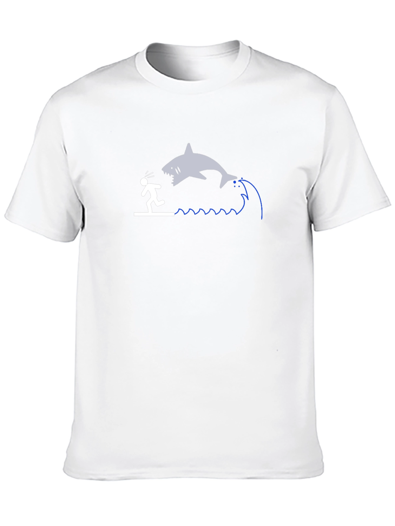Shark Attack Graphic Tee - Run!