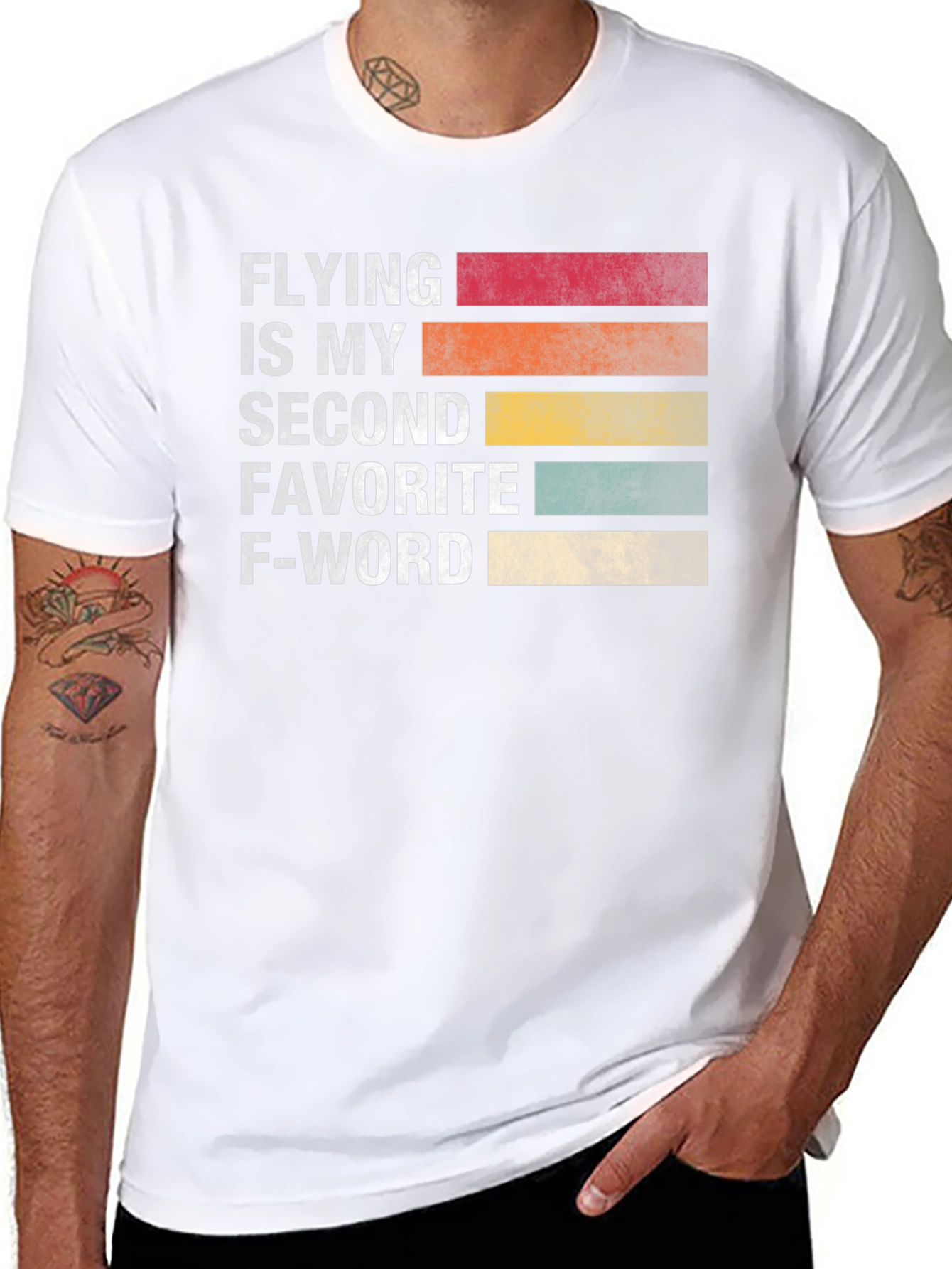Flying is My Second Favorite F-Word T-Shirt
