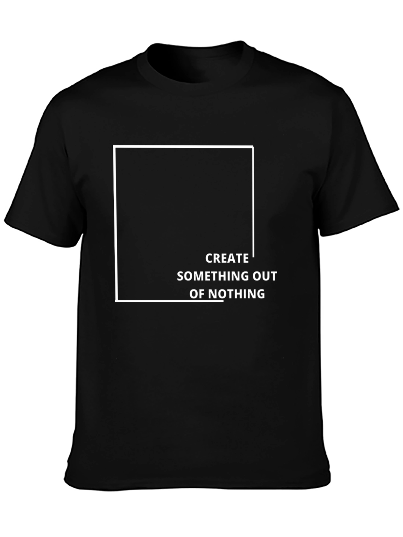 Create Something T-Shirt - Black