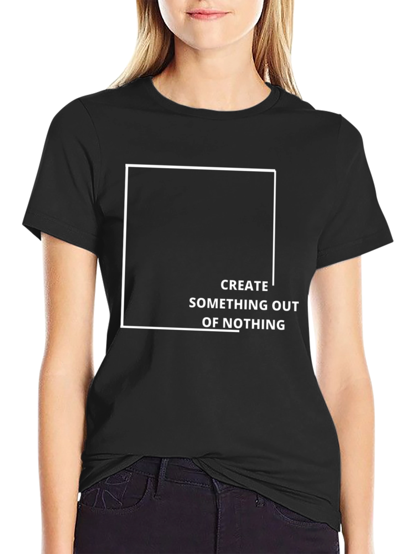 Create Something T-Shirt - Black