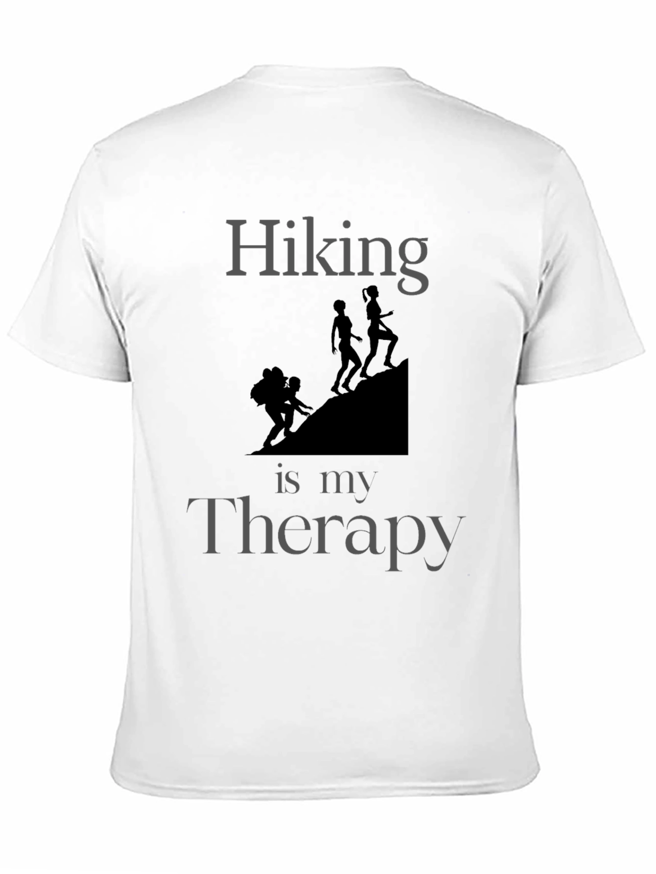 Hiking is My Therapy Graphic T-Shirt
