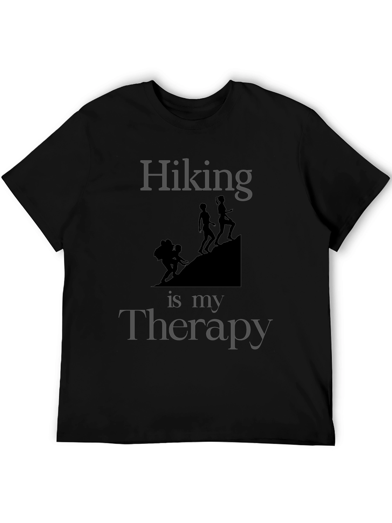 Hiking is My Therapy Graphic T-Shirt