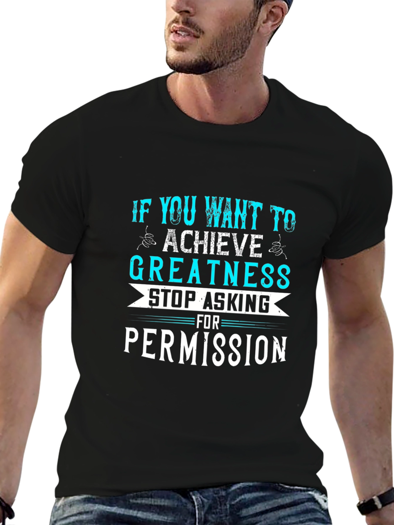 Motivational T-Shirt: Achieve Greatness