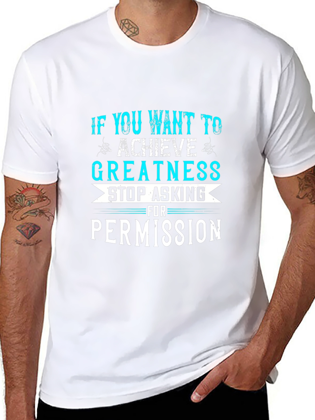 Motivational T-Shirt: Achieve Greatness