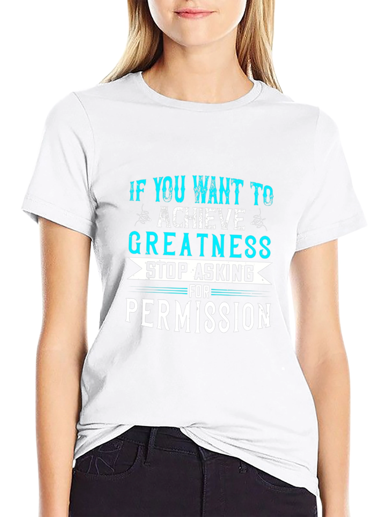 Motivational T-Shirt: Achieve Greatness