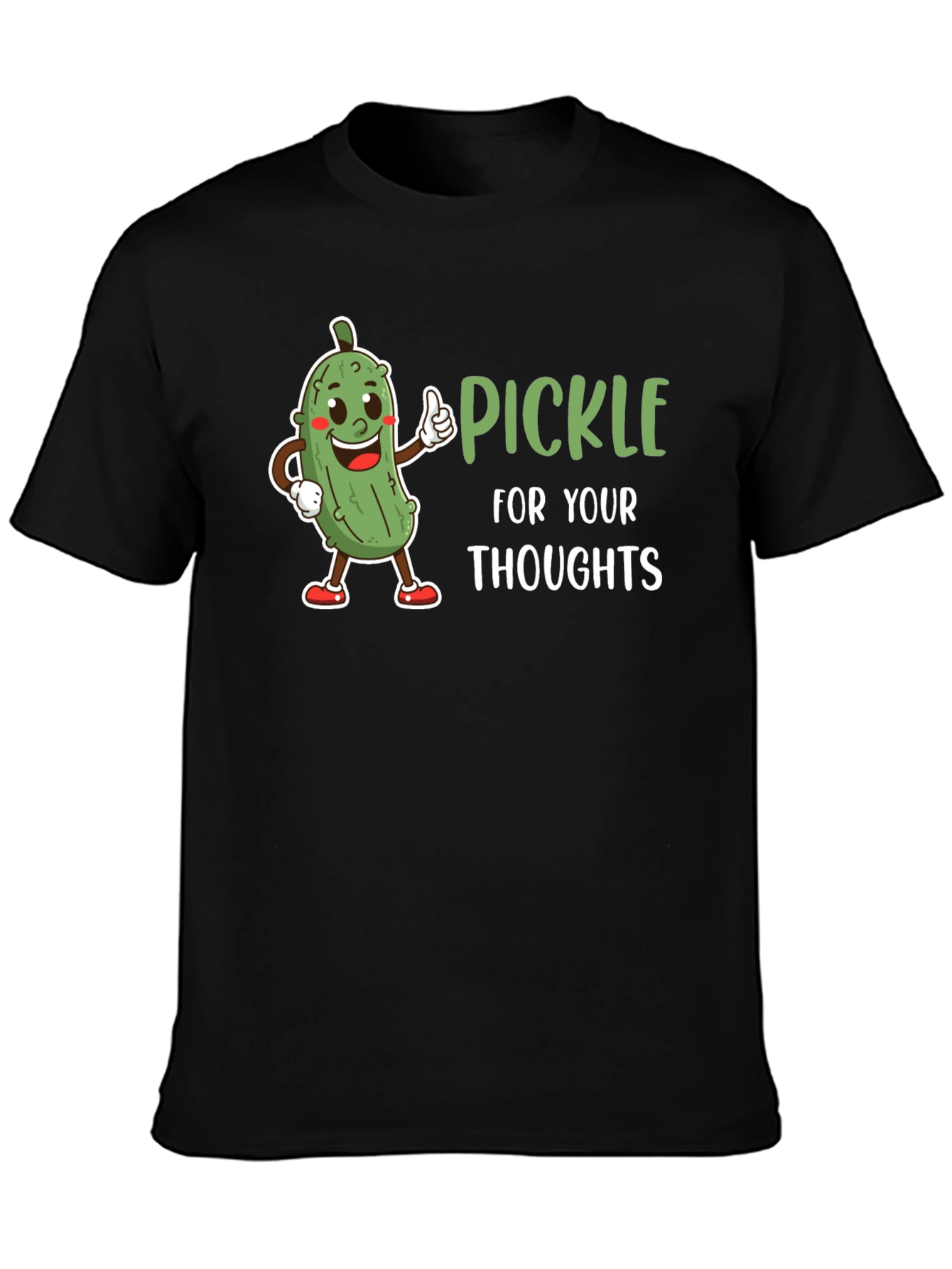 Pickle for Your Thoughts Graphic T-Shirt