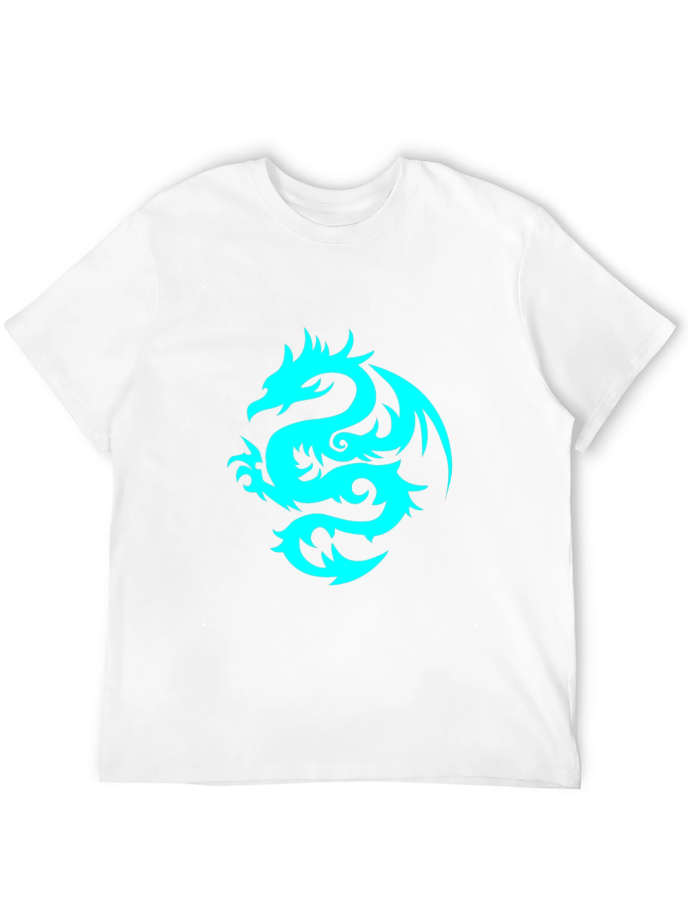 Dragon Graphic Tee - Black Short Sleeve T-Shirt