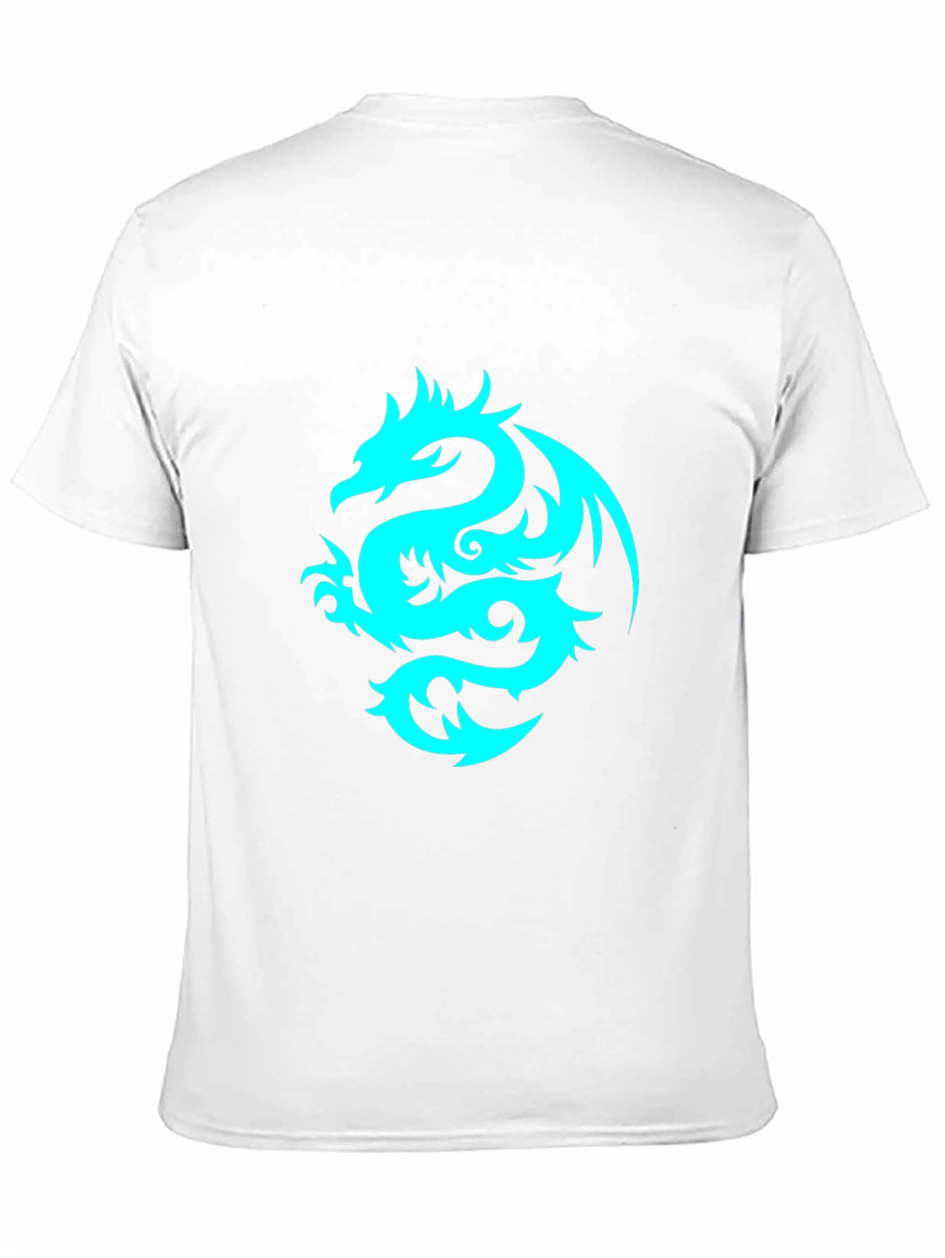 Dragon Graphic Tee - Black Short Sleeve T-Shirt
