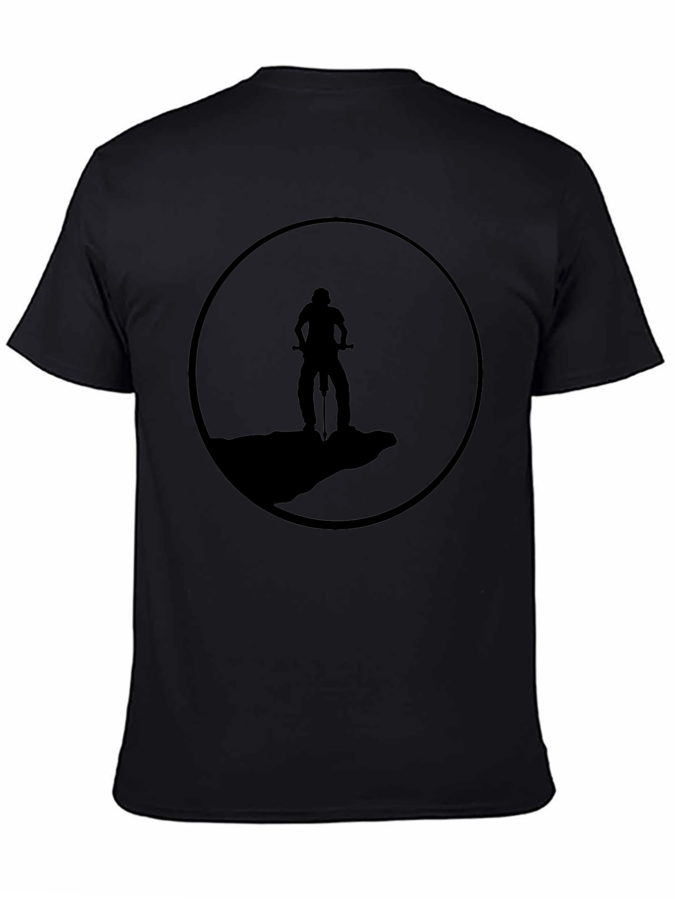 Mountain Biker Silhouette Tee - Adventure Ready