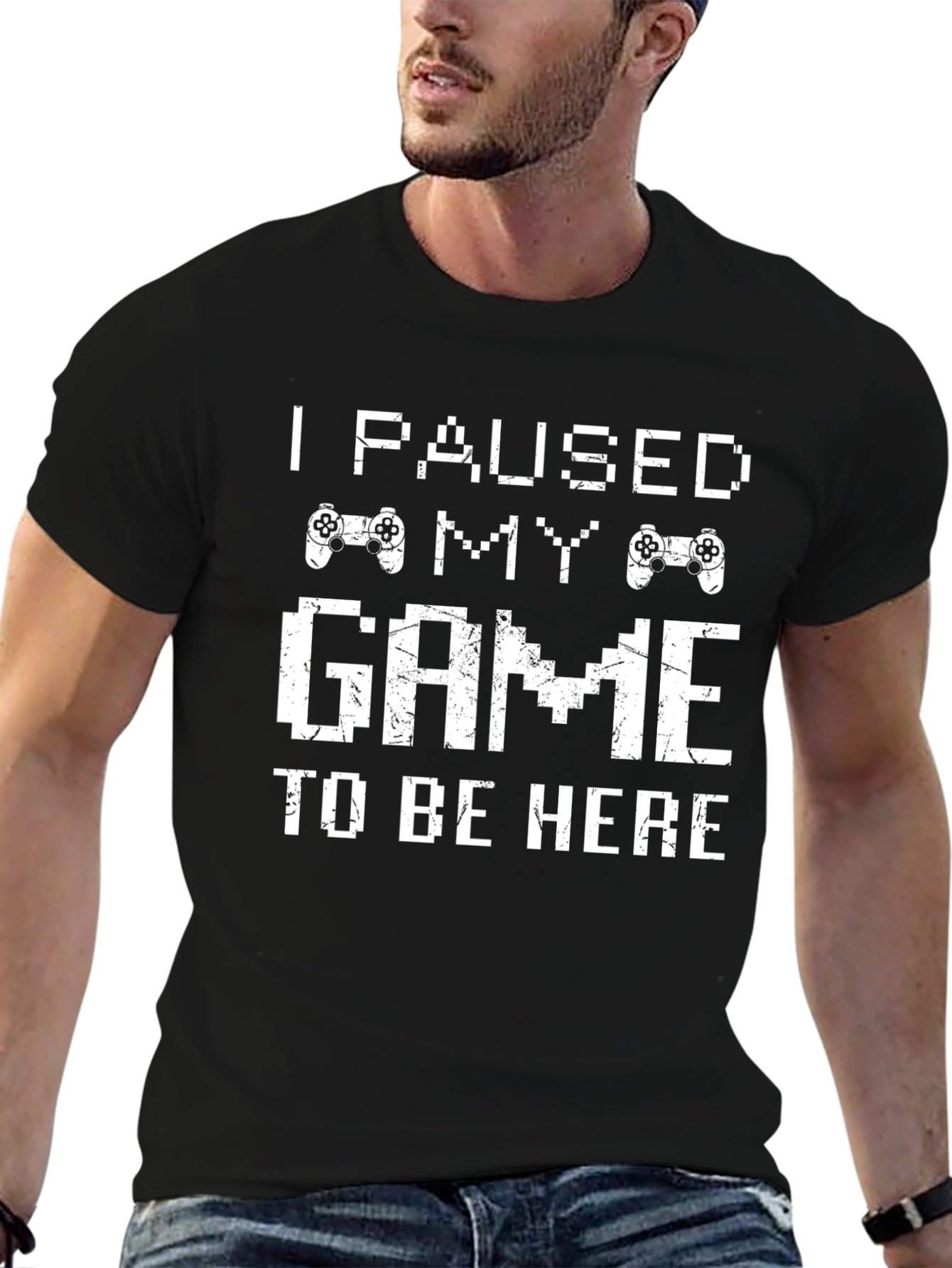 I Paused My Game T-Shirt - Gamer Tee