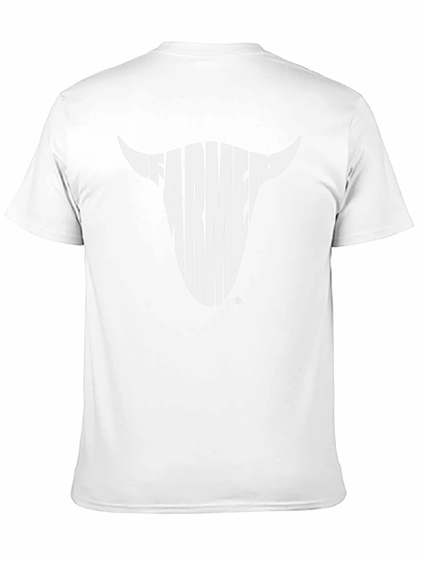 Farmer Bull Graphic Tee - Black Cotton Casual Shirt