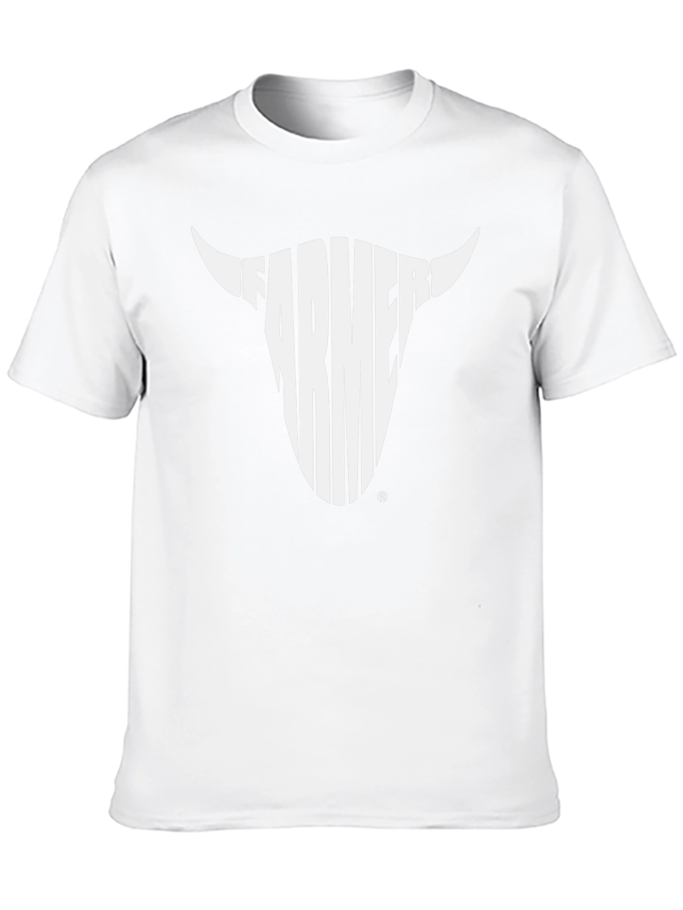 Farmer Bull Graphic Tee - Black Cotton Casual Shirt