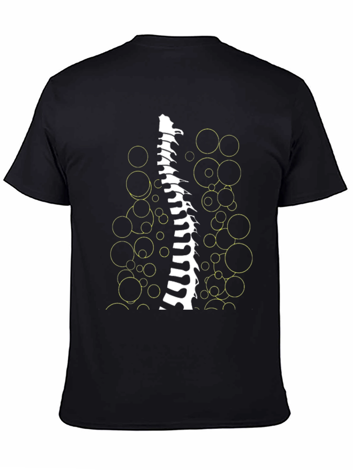 Spine Graphic Tee - Anatomical Art T-Shirt