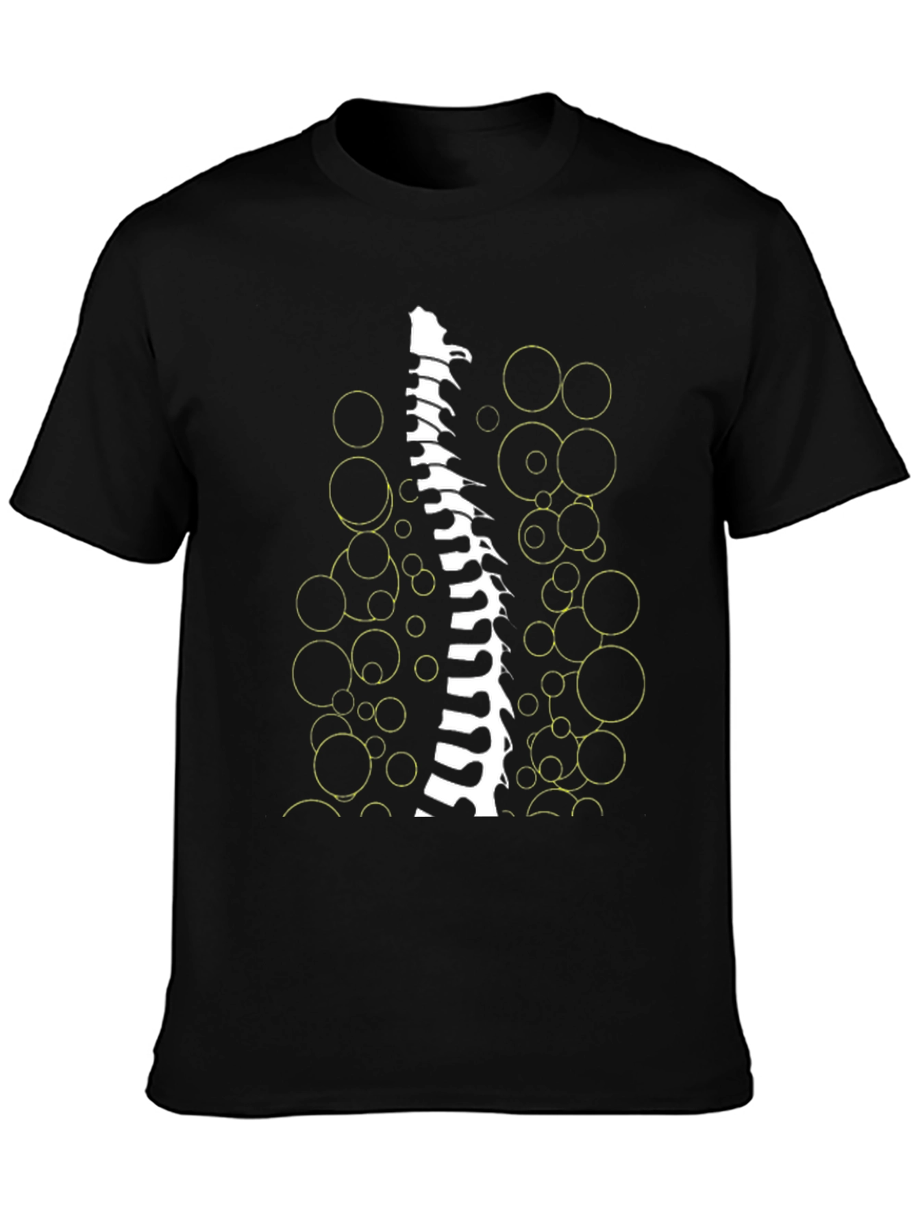Spine Graphic Tee - Anatomical Art T-Shirt