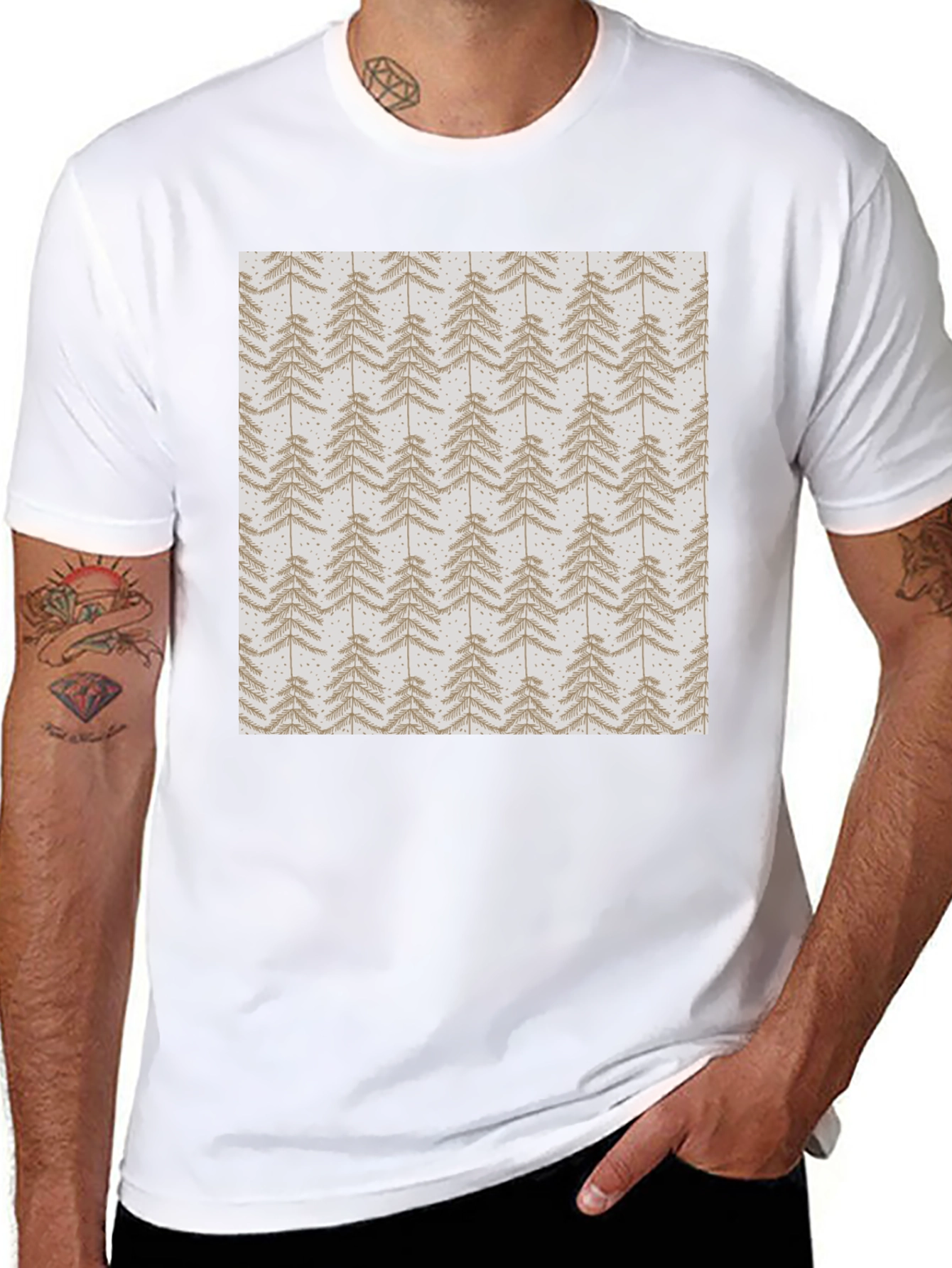 Nature Pattern Tee