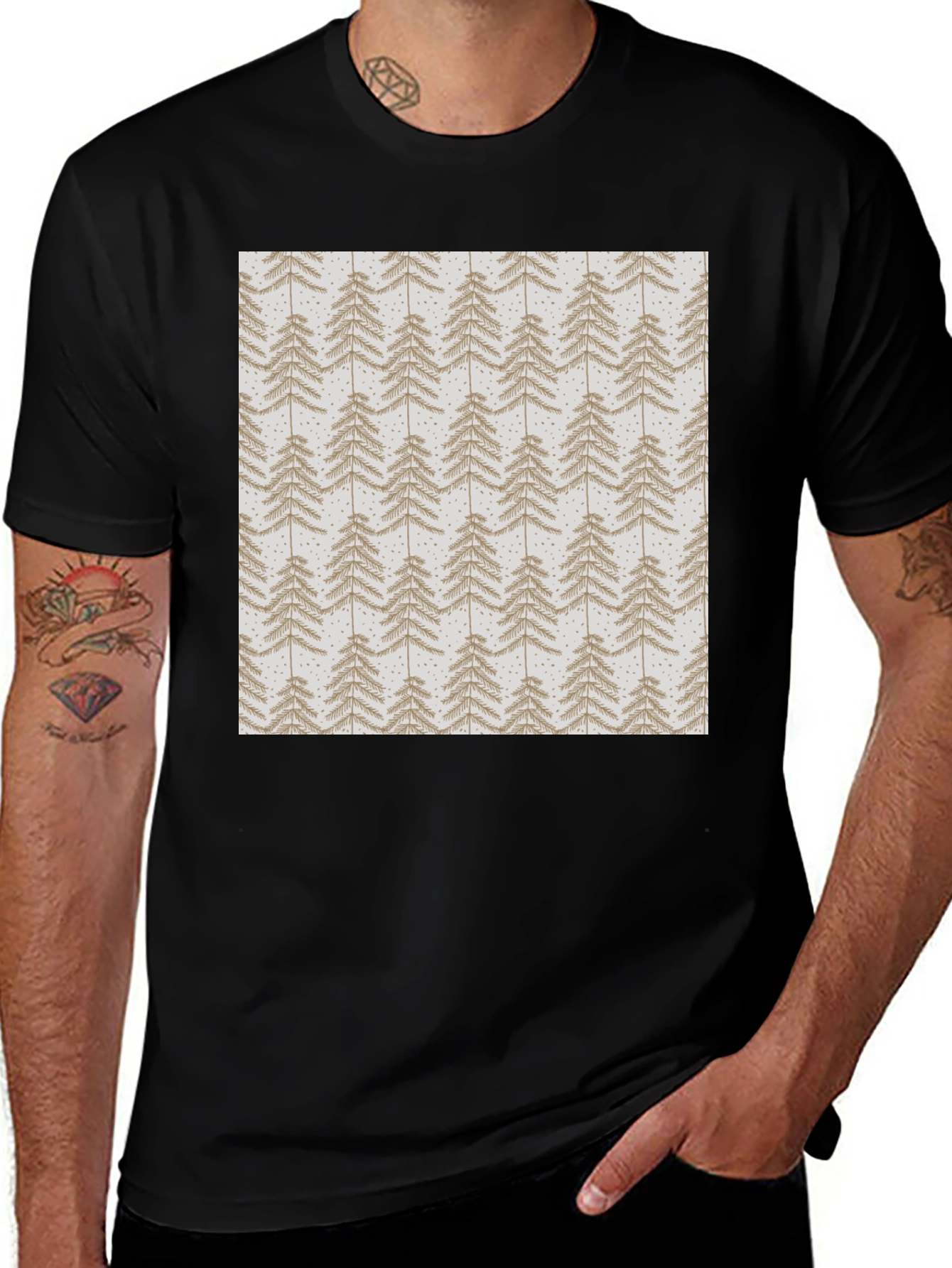Nature Pattern Tee