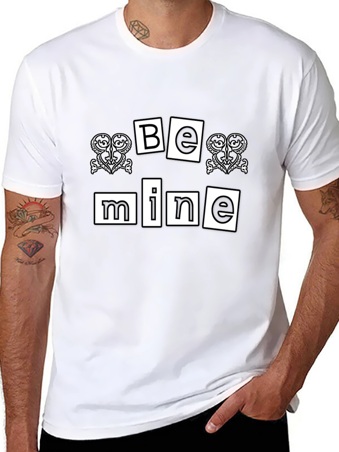 Be Mine Valentines Day Graphic Tee