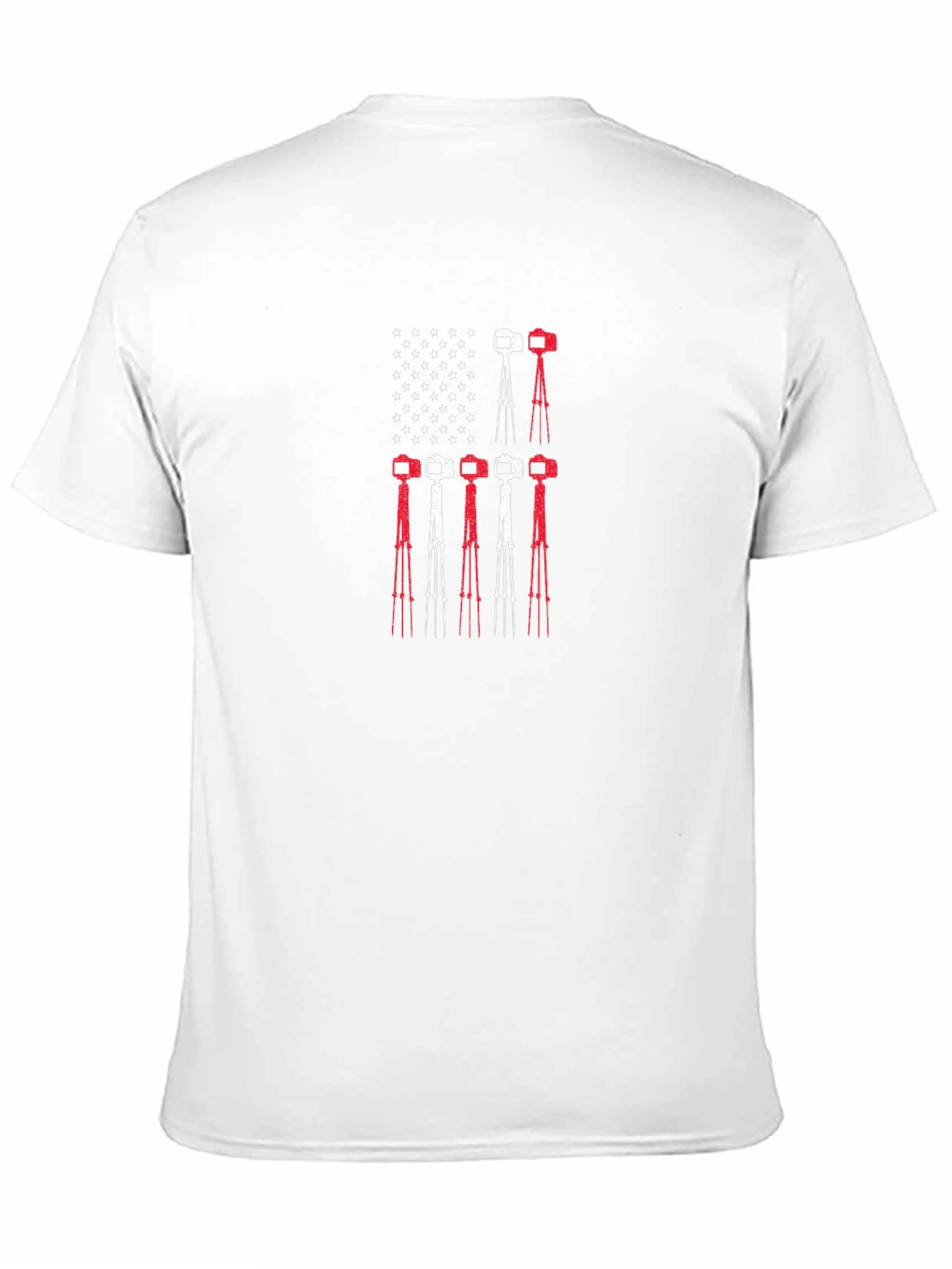Photographer Flag Graphic Tee - Black