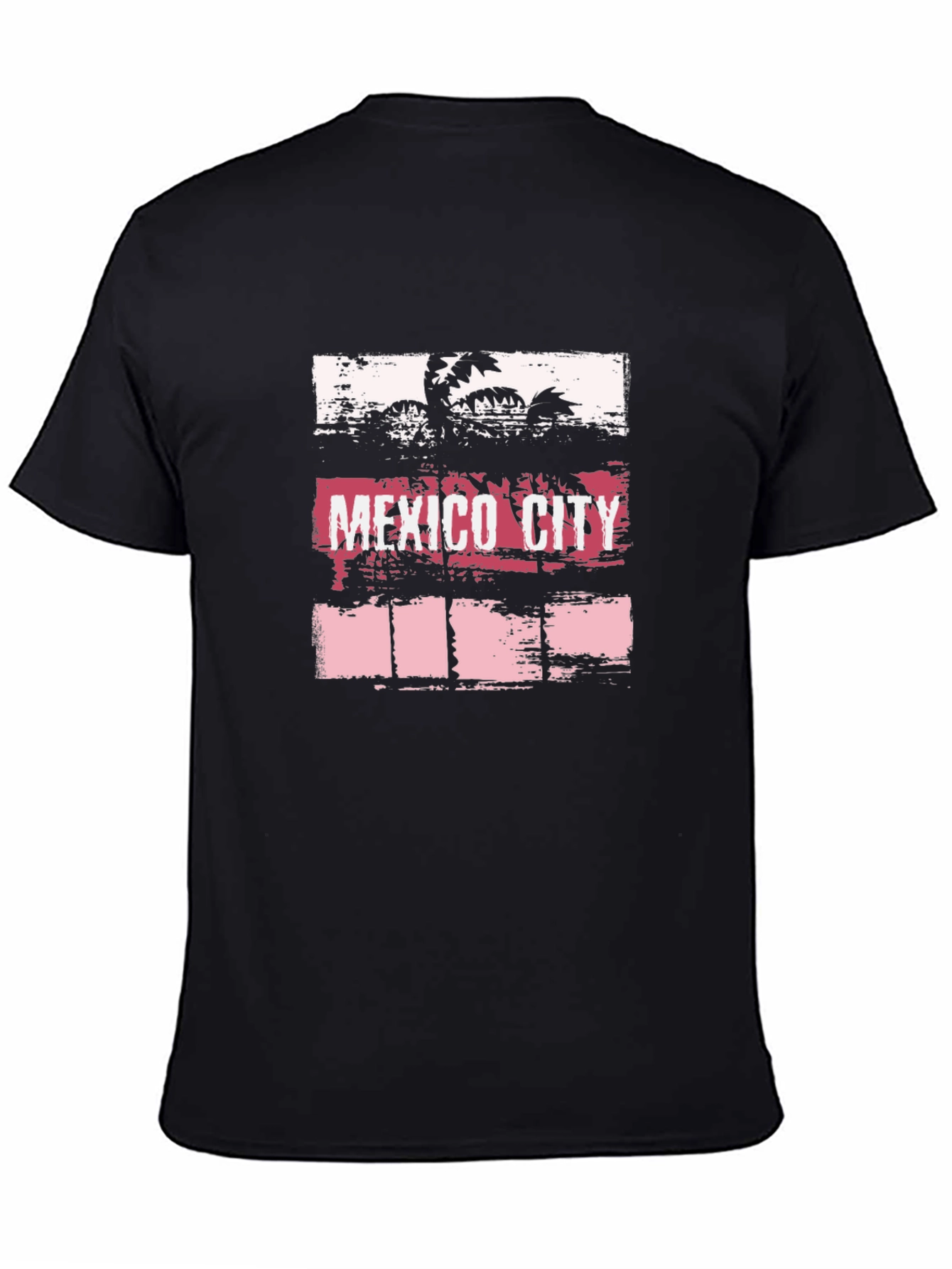 Mexico City Palm Tree Graphic Tee