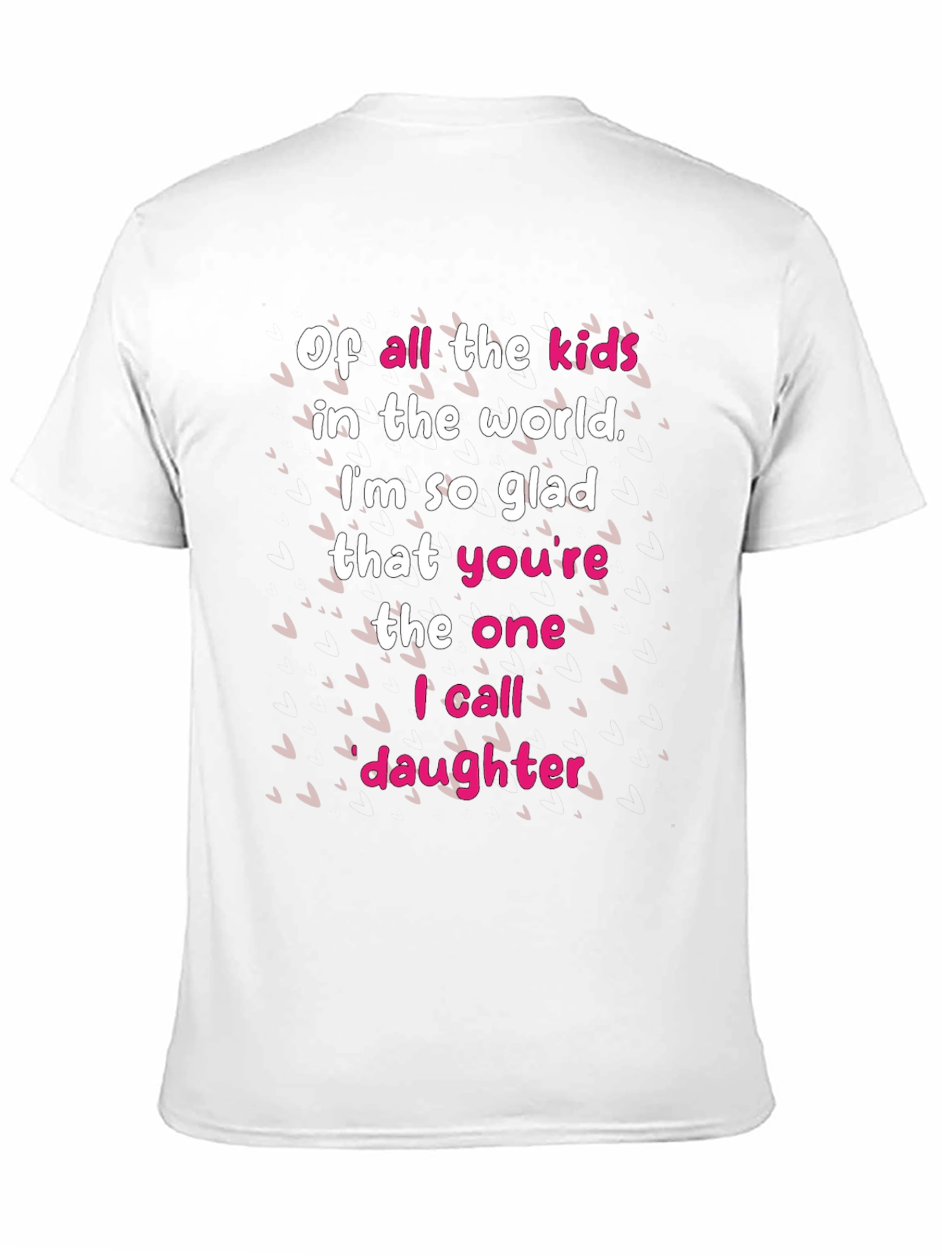 Fathers Day Daughter Graphic T-Shirt