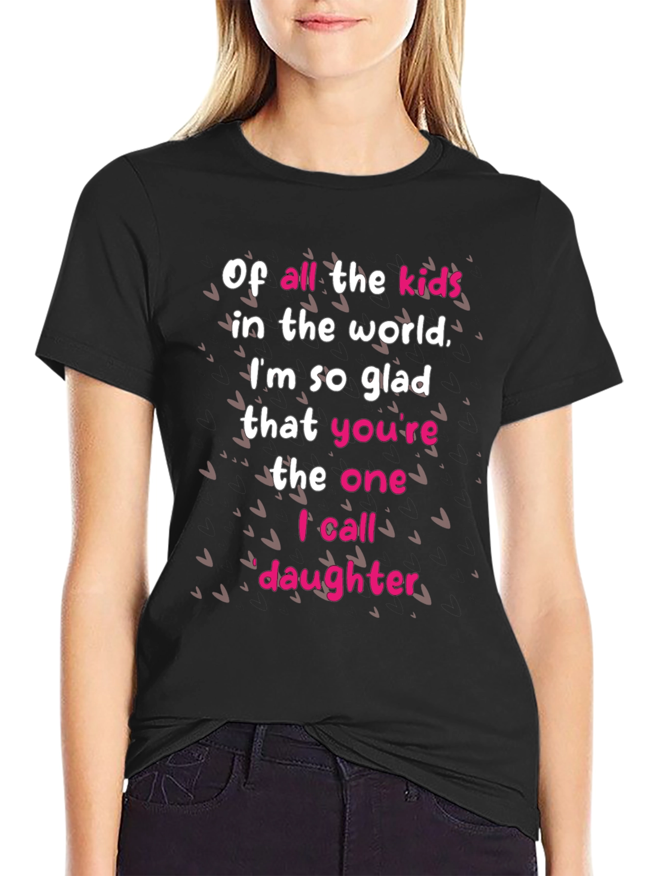 Fathers Day Daughter Graphic T-Shirt