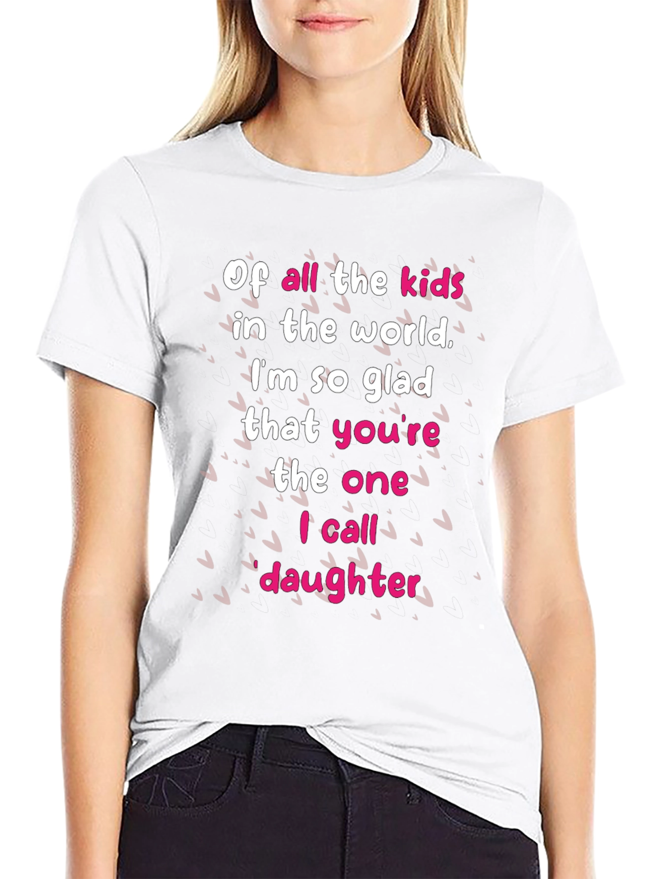Fathers Day Daughter Graphic T-Shirt