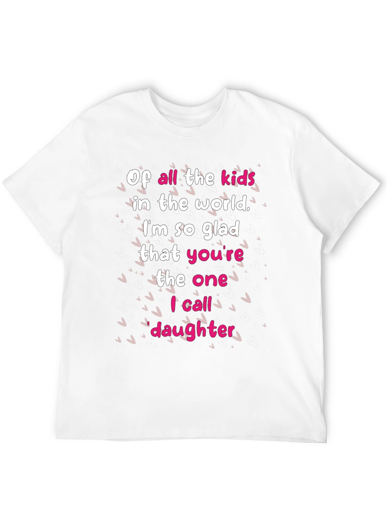Fathers Day Daughter Graphic T-Shirt