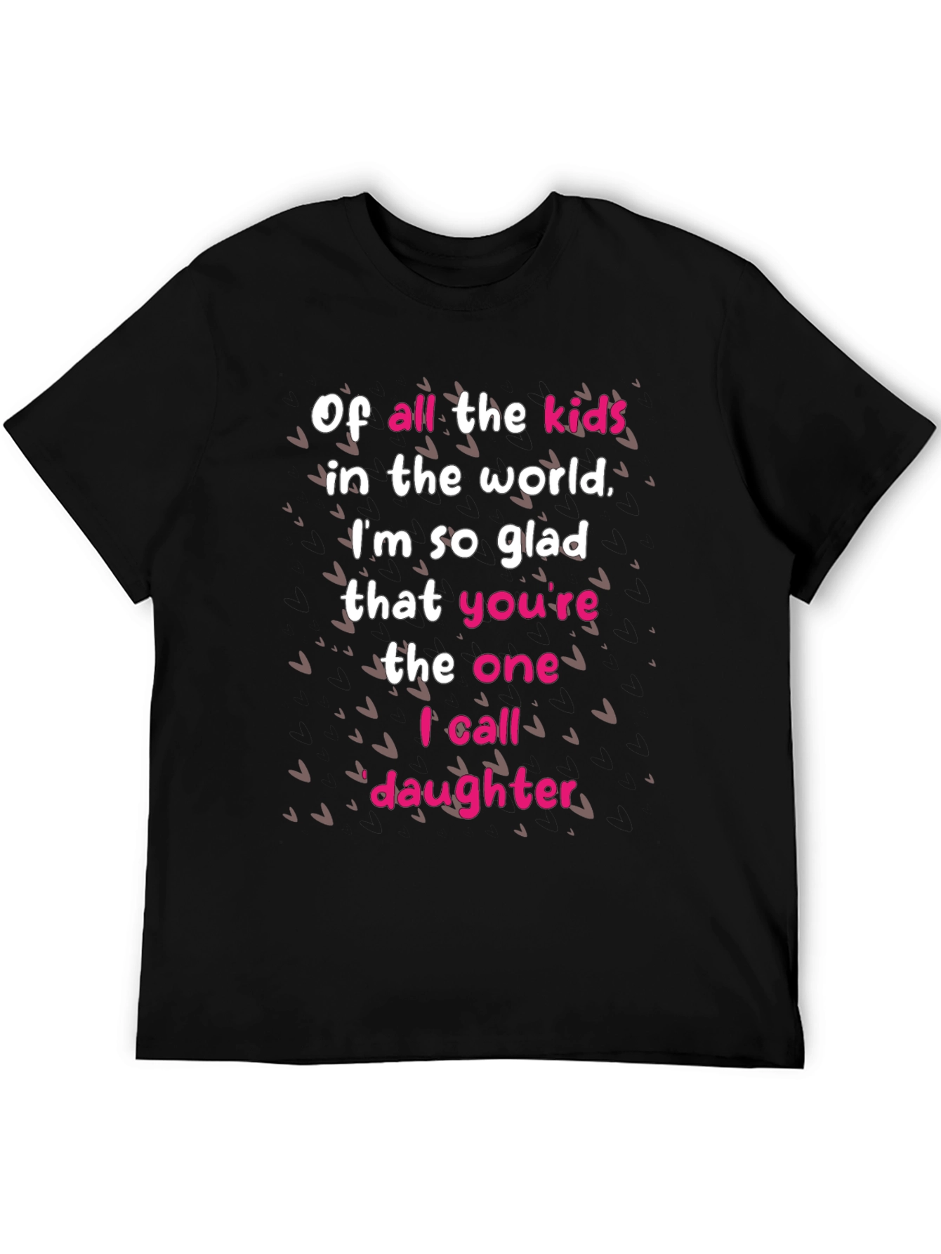 Fathers Day Daughter Graphic T-Shirt