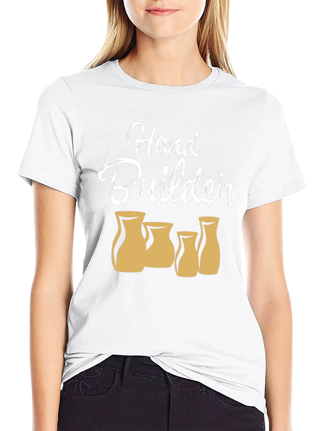Hand Builder Pottery T-Shirt