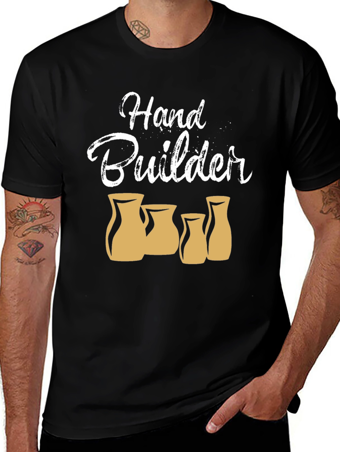 Hand Builder Pottery T-Shirt