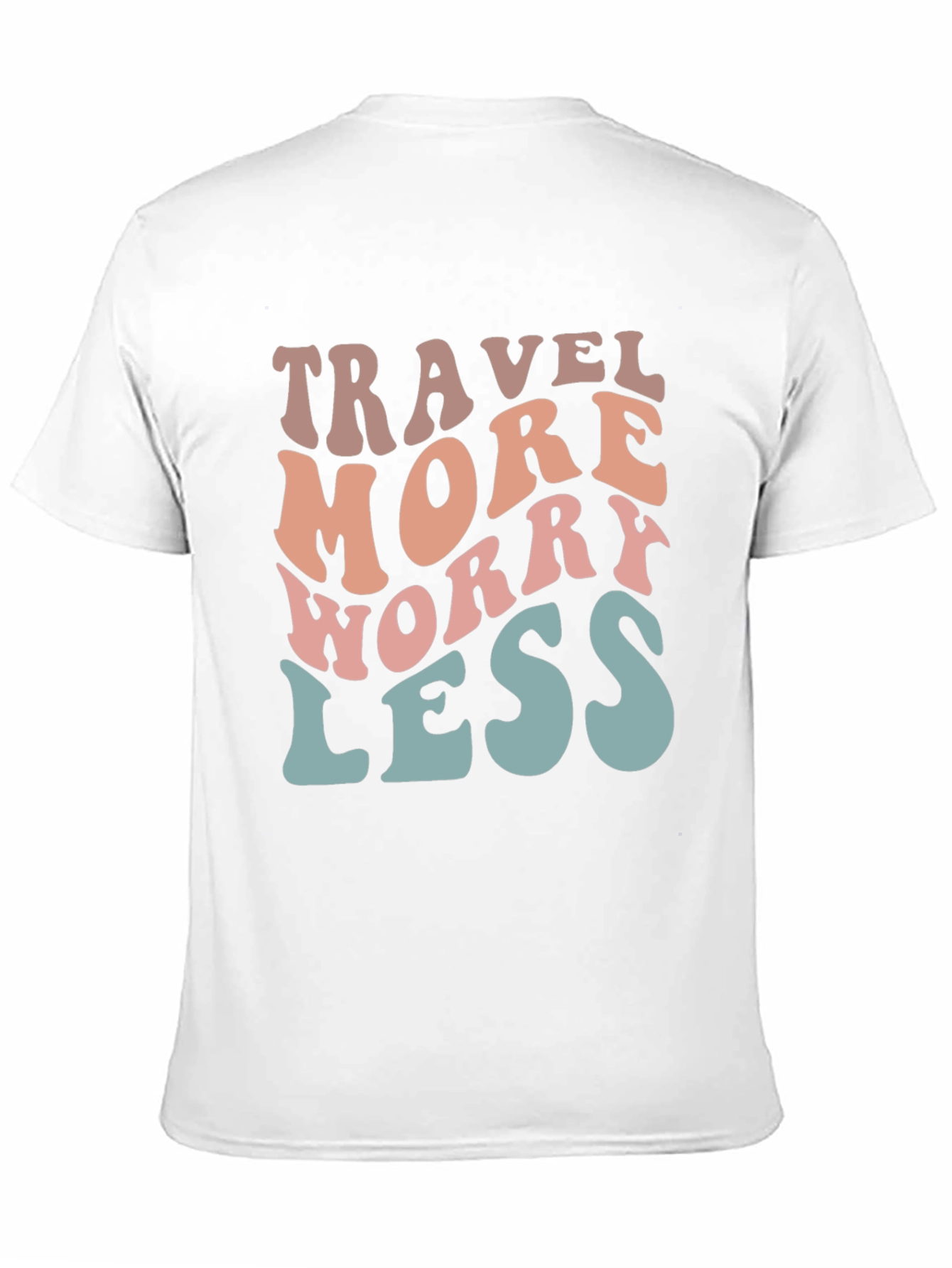 Travel More Worry Less Graphic Tee