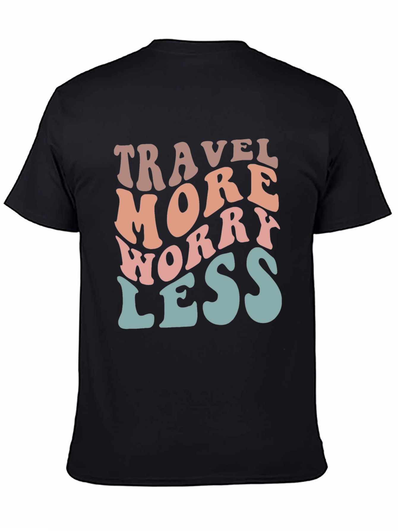 Travel More Worry Less Graphic Tee