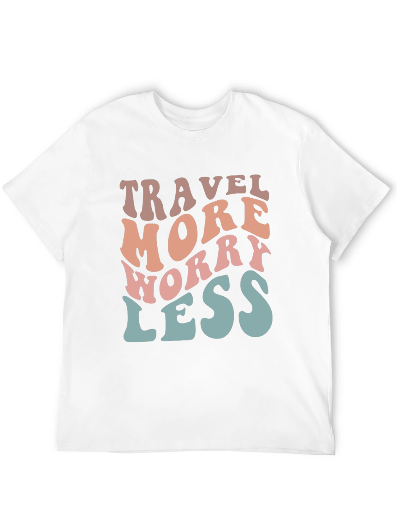 Travel More Worry Less Graphic Tee