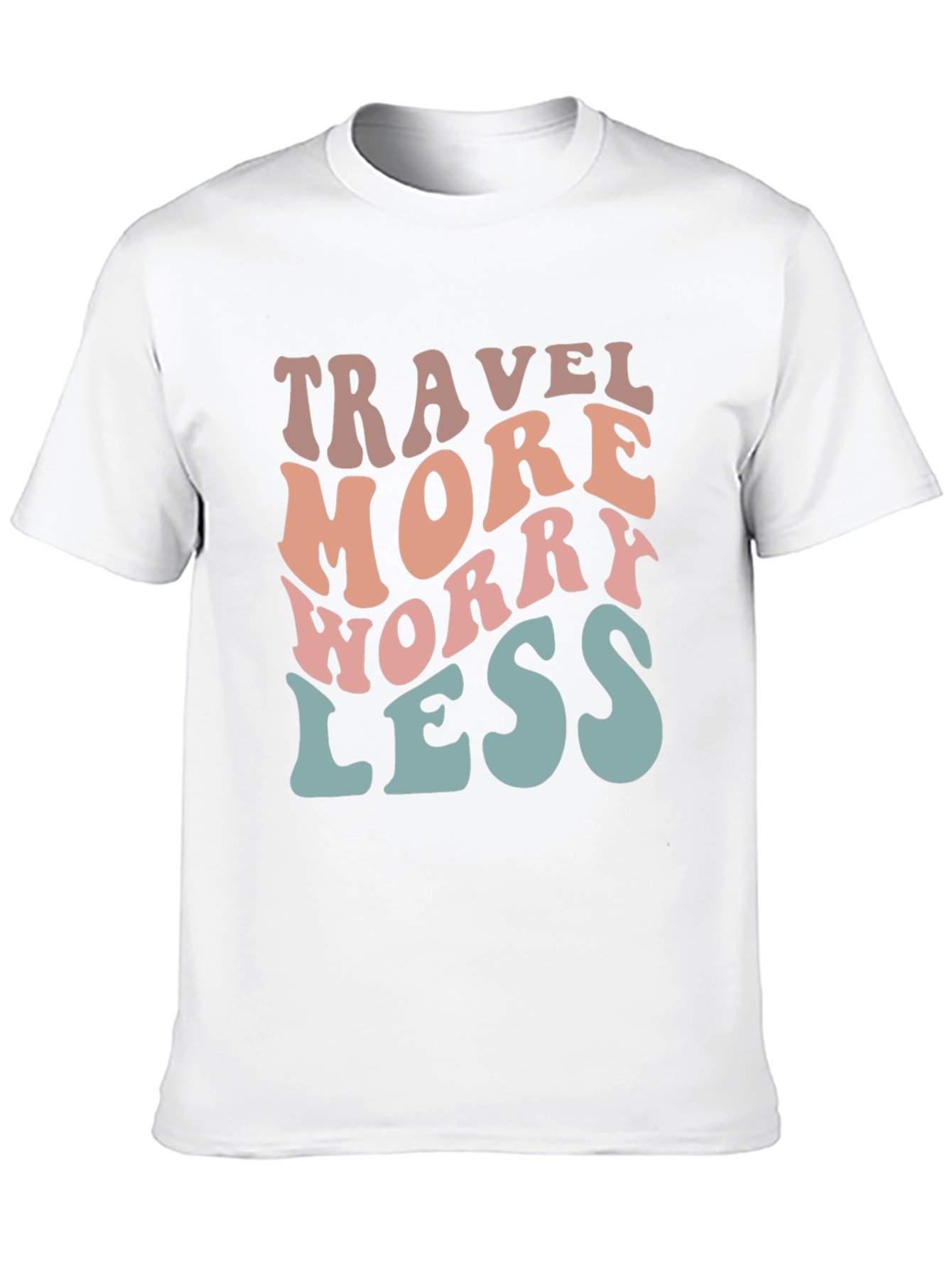Travel More Worry Less Graphic Tee