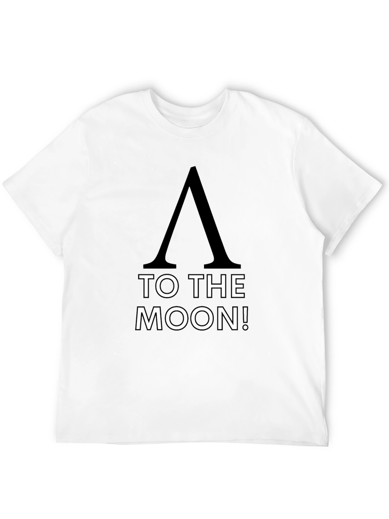 ApeCoin To The Moon Black T-Shirt