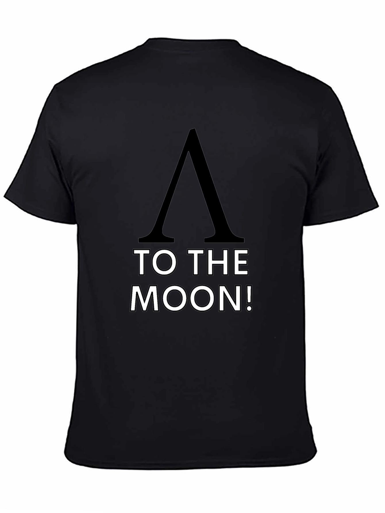 ApeCoin To The Moon Black T-Shirt