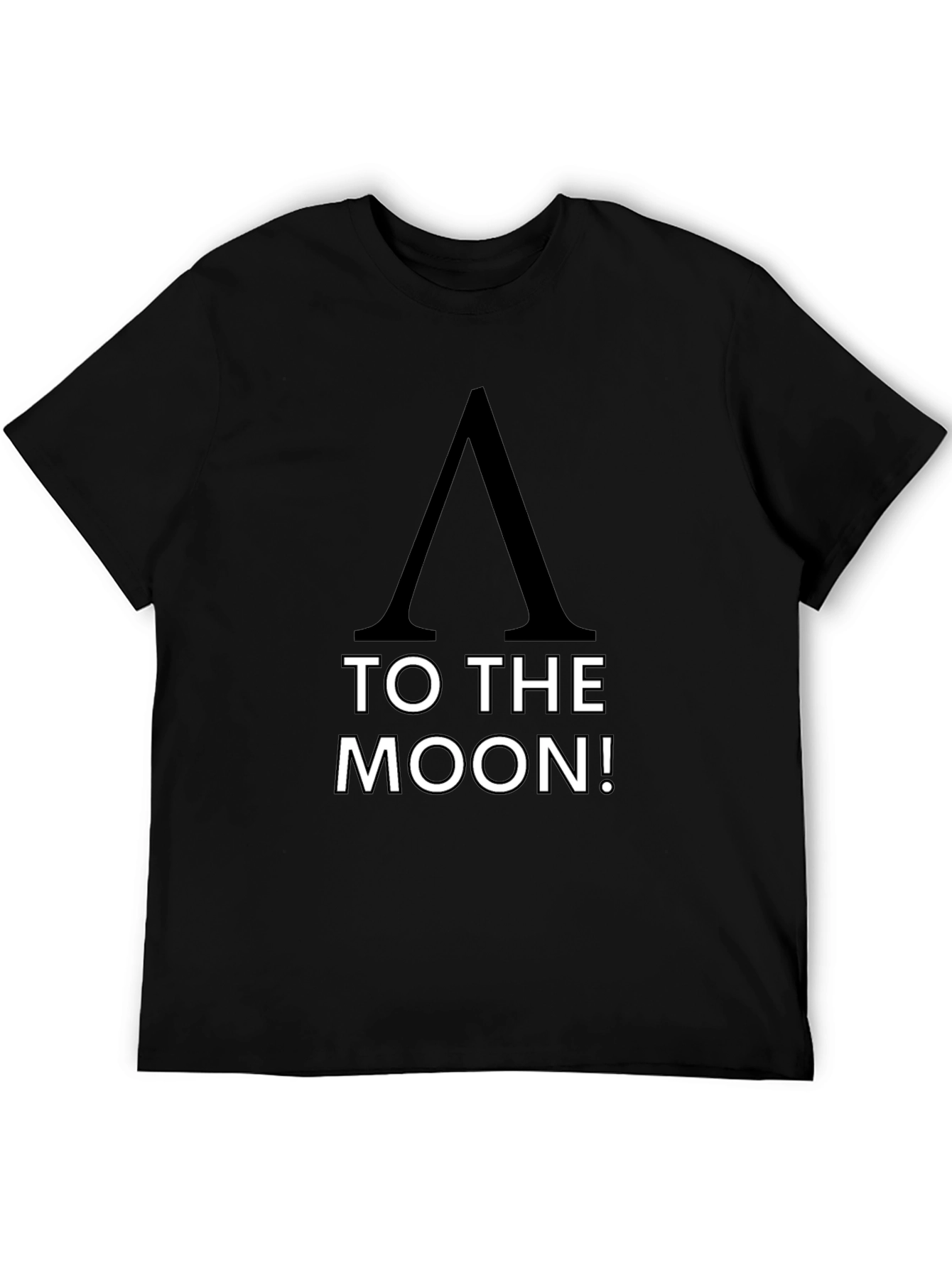 ApeCoin To The Moon Black T-Shirt