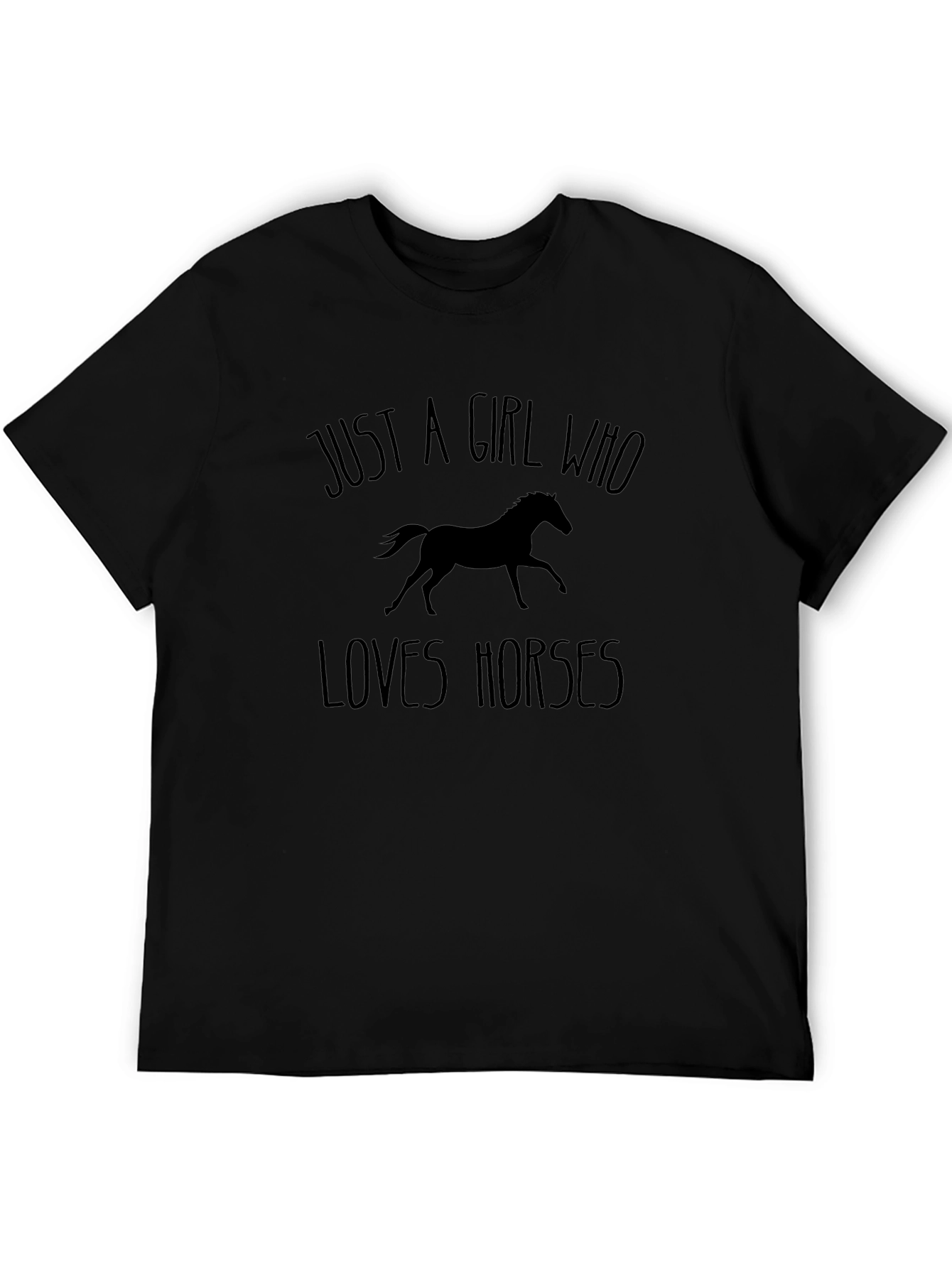 Just a Girl Who Loves Horses T-Shirt