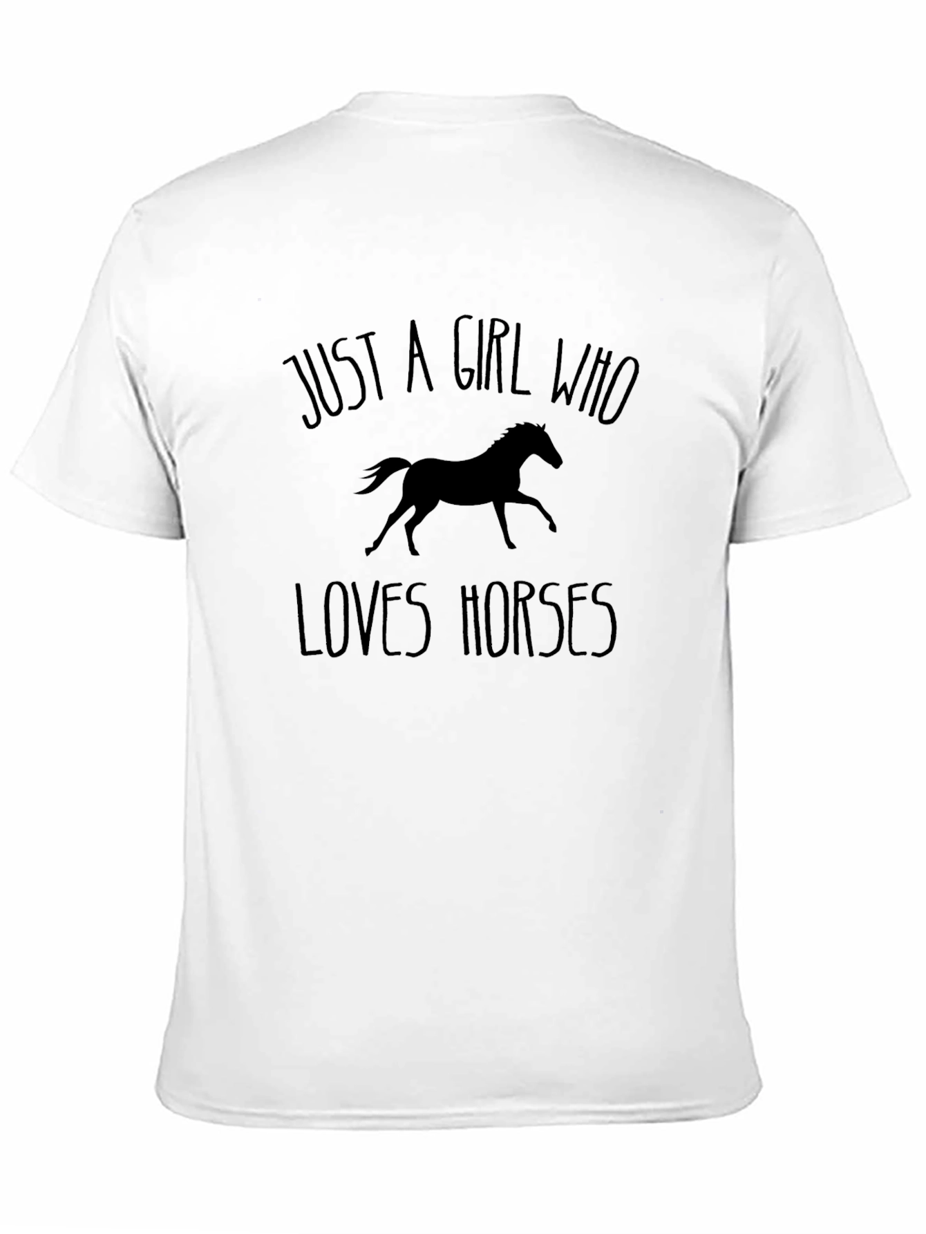 Just a Girl Who Loves Horses T-Shirt