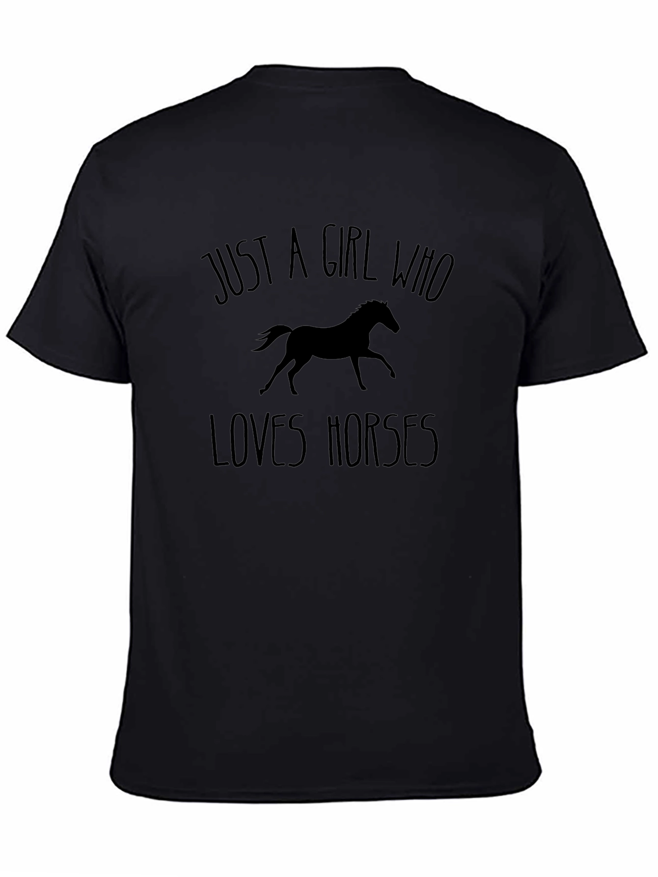 Just a Girl Who Loves Horses T-Shirt