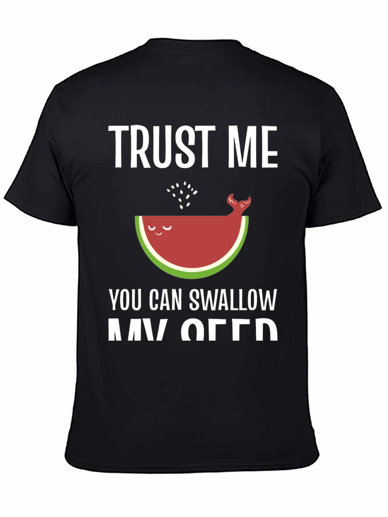 Trust Me Watermelon Whale Funny T-Shirt
