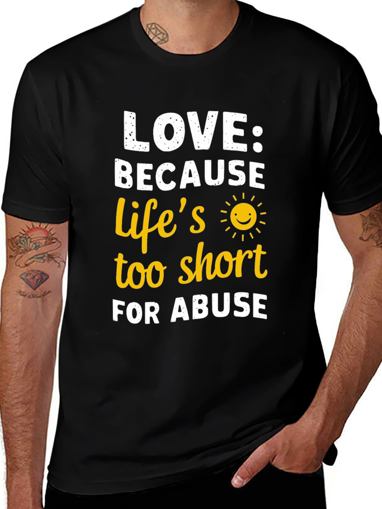 Love Because Lifes Too Short T-Shirt