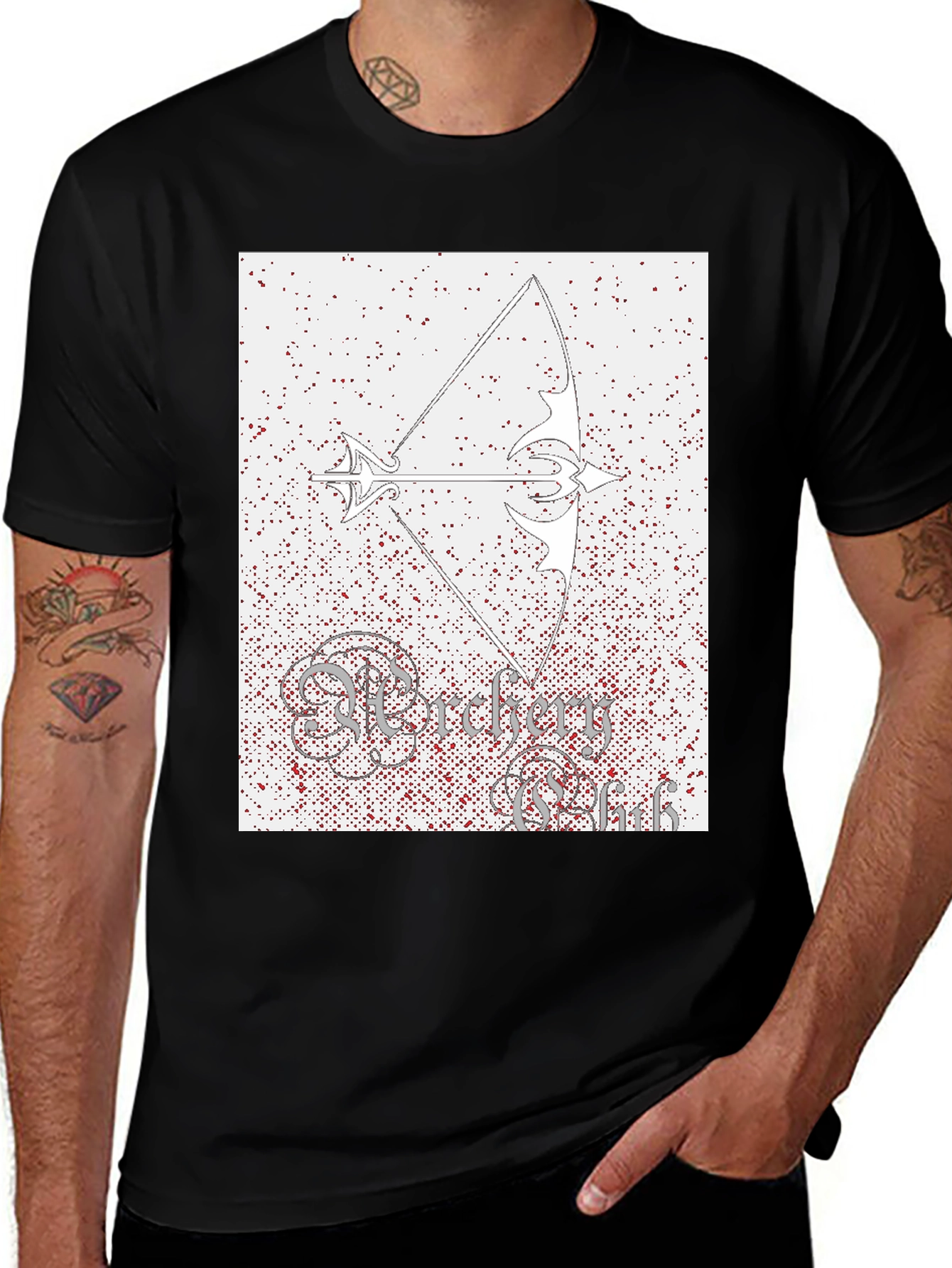 Archery Club T-Shirt - Bow & Arrow Graphic Tee