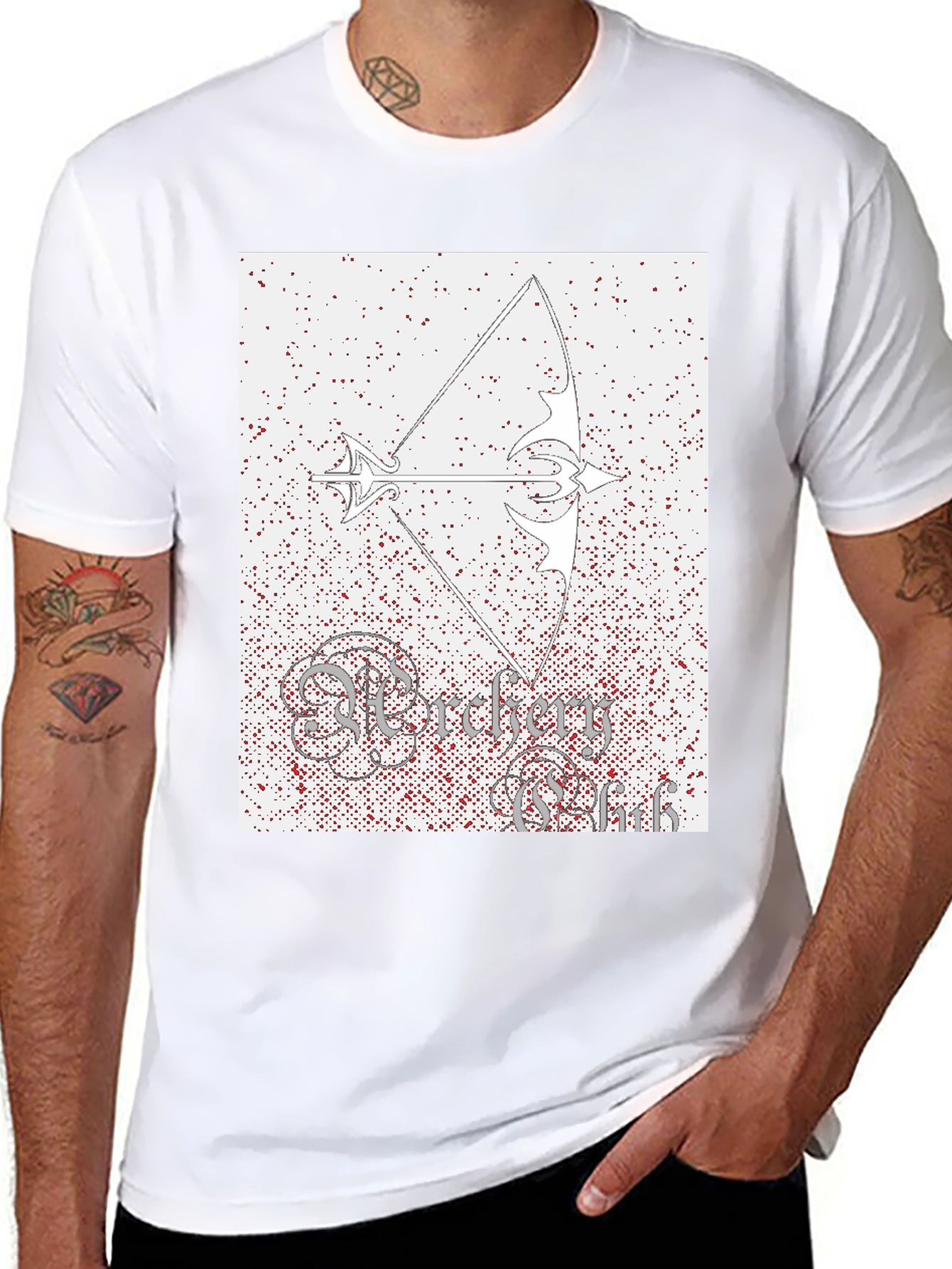 Archery Club T-Shirt - Bow & Arrow Graphic Tee